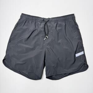 Legends Luka Shorts Mens XL Gray 7” Lined Running Gym Athletic Pocket